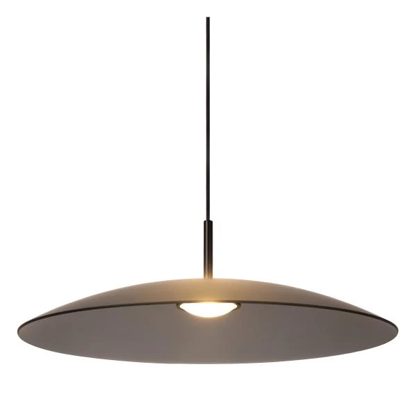 Lucide Premium MENGA - Suspension - Ø 60 cm - LED Dim. - 1x18,6W 2700K - Fumé - détail 1